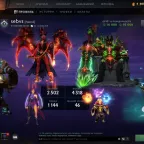 Dota 2 Account - Crusader Rank, 4 Arcanas, 3 Personas