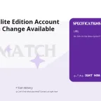 REMATCH Elite Edition Account (PS5) - Data Change Available