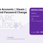 ARC Raiders Accounts | Steam | Full Email and Password Change