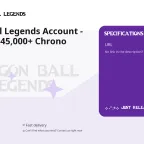 Dragon Ball Legends Account - iOS Only - 145,000+ Chrono Crystals