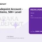 Naraka: Bladepoint Account - EU, 20 Red Items, 500+ Level