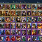 Raid Shadow Legends | Level 23 | 92.0K Energy | 59.0M Silver | 7.8K Gems | 26 Legendary | RD-F67V78F