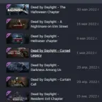 Dead by Daylight Steam Account with Legacy Skins