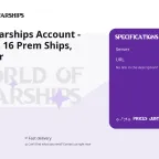 World of Warships Account - Full Access, 16 Prem Ships, 15.8M Silver