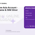 Albion Online Asia Account - 100M PvE Fame & 50M Silver
