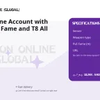 Albion Online Account with 409M Total Fame and T8 All Gathers