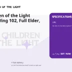 Sky: Children of the Light Account - Wing 102, Full Elder, 381 Hearts