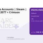 ARC Raiders Accounts | Steam | Cyberpunk 2077 + Crimson Desert
