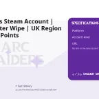 ARC Raiders Steam Account | Bonuses After Wipe | UK Region