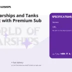 World of Warships and Tanks RU Account with Premium Sub