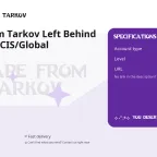 Escape from Tarkov Left Behind Edition RU/CIS/Global