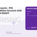 V Rising Accounts - PS5 Complete Edition Account with V Rising | P4 READY