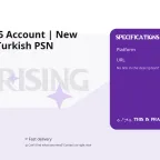 V Rising PS5 Account | New Account | Turkish PSN