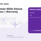 Monster Hunter Wilds Deluxe Edition | Xbox | Warranty