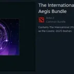 Dota 2 Items - Cosmic 2025 Roshan Key