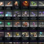 Dota 2 Accounts - 6870 MMR, 7200 Behavior, Arcana Skins