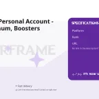 Warframe Personal Account - 9,000 Platinum, Boosters