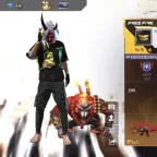 Free Fire Account: Level 76, Platinum Rank, 6 Years Old, 6 Primes