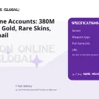 Albion Online Accounts: 380M Silver, 3750 Gold, Rare Skins, Original Email