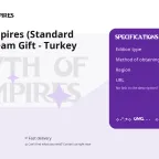 Myth of Empires Standard Edition Steam Gift for Turkey