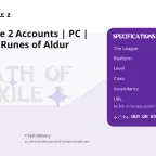 Path of Exile 2 Accounts | PC | Level 100 | Runes of Aldur League