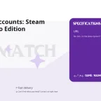 Rematch Accounts: Steam Account Pro Edition