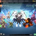 Dota 2 Accounts: 6023 MMR Immortal Titan with Tradable TB Arcana
