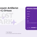 Lost Ark Account: Artillerist 1720 GS (EU-C) Ortuus