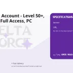 Delta Force Account - Level 50+, M Balance, Full Access