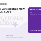 Star Citizen: Constellation Mk V Centaurus LTI CCU'd