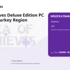 Sea of Thieves Deluxe Edition PC Account - Turkey Region