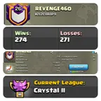  REVENGE460 [] LVL 26 [] CAPITAL 10 [] 274 WINS [] CRYSTAL II [] INSTANT DELIVERY [] AVAILABLE NOW 