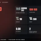 Unheard Edition | RU/CIS | LVL 3 | Gamma 3x3 | PvE LVL 3 | 2h | Stash 10M RUB | 1M RUB + 500 EUR + 1K USD | Full Access