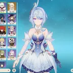 GI2055 // / Odette C1 + signature, Arlecchino + signature, Flins