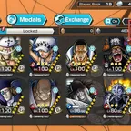[4117][IOS+ANDROID] 8 EX META - Law + Nusjuro + Kizaru + Blackbeard + Roger + Saturn + Whitebeard + Kaido, Support 151