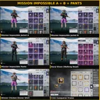 Mission Impossible A + B + Pants | Daryl Dixon | Winner Chicken Dinner Shirt | S4 S5 S6 Elite RP | Full Access