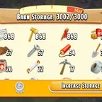 -9 HD ACCOUNT (NOT CONNECTED WITH SUPERCELL YET) with 800 SET MATERIAL UPGRADE LAND || LVL 52 || BARN 3000 || SILO 800