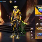 X521|Lvl 66|LATAM SERVER|PRIME 8|206 BUNDLE|4 LEGENDARY BUNDLE|416 COSTUME|566 WEAPON(19 EVO 5 MAX)|AK47 BLUE DRACO LVL 