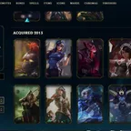 SEVER [ NA ] -51 LVL  - UNRANK - 129 SKINS - 85 CHAMP [ 1561 BE - 32 RP ] - FULL ACCESS Rare acc