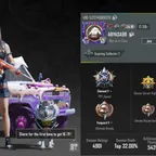 DC356|LV 61|13 TITLE|75 SET (17 MYTHIC)|67 WEAPON (9LAB)|PATCHMETAL BUNNY-MK47 LV 3|GOLDEN TALON P90 LV 3|TITAN MUSCLE -