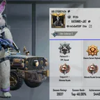3 Upgraded Gunlab 9 Year Old(Season2) Account With Beard(RARE SKINS)