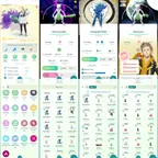 Level 60 | Shundo Mega Mewtwo Background | 43 Shiny | 151 Legendary | Dialga ROT Background  