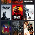 Steam account with a lot of games, Will show all games before buying