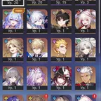 HSR1085 // / / / 8 AR | Summeretto + Yao Guang + (Sparxie + Signa) + (Feixiao + Signa) +Kastoria+RuanMei+Sparkle