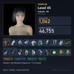 Aion 2 Level 45 Templar 1062 GS 1000GS+ 46.8K CP +10 Unique Weapon EU Indnath Steam Original Email 1000+ Global Diamond 