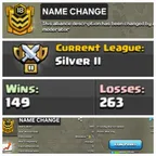Level 18 name change clan || clan capital 9 || silver 2