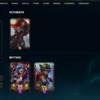 SEVER [ TR ] - 259 LVL  - SLIVER II - 95 SKINS - 160 CHAMP [ 14200 BE - 23 RP ] - FULL ACCESS 