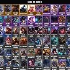 [MENA] 94 skins | 156 champions | 2299 BE | Level 298 | Hextech Alistar | High Noon Ashe | Dark Cosmic Jhin | Star