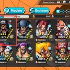 [4598][IOS+ANDROID] 11 EX - Kizaru B47.52 ( Can 52.52 Easy ) + Blackbeard 3.52 + Kuzan + Shanks + Roger + Kid Law + Ace
