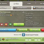The Emperors || clan level 13 || cwl rank gold III || capital 8 || capital upgrade 1414 || Best English name clan